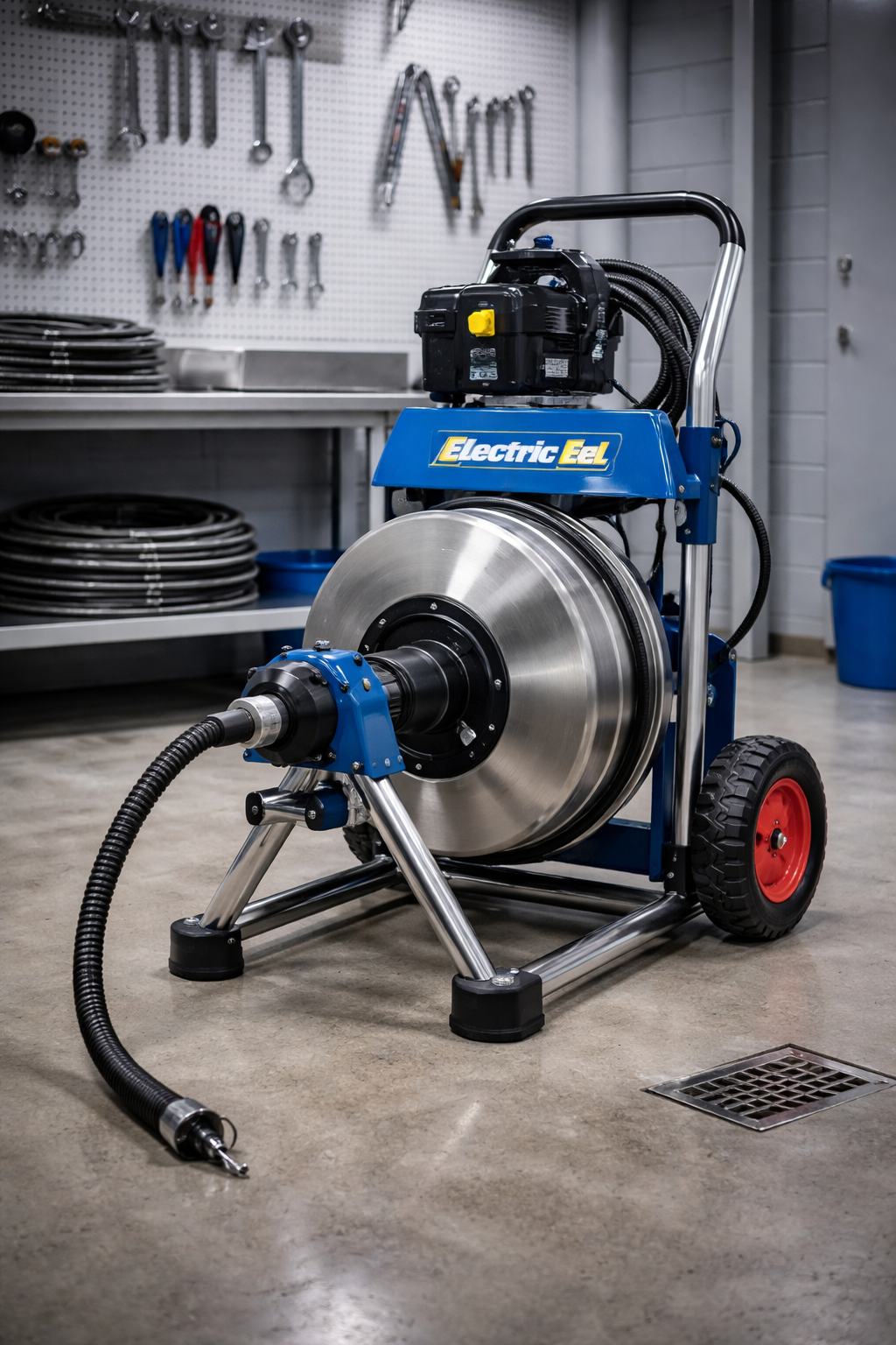 Electric eel drain cleaner2 Electric eel drain cleaner2