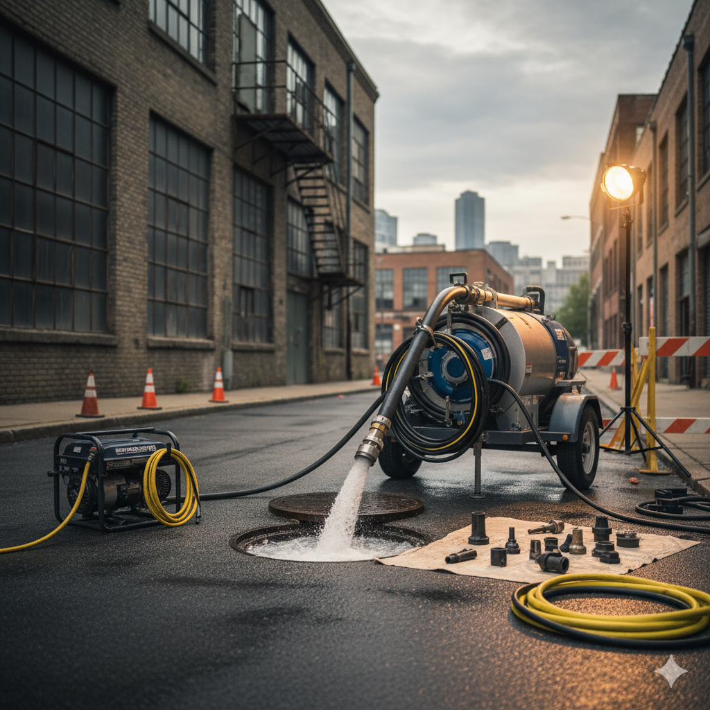 Hydrojet Drain Cleaning2