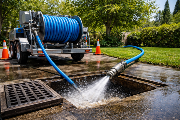 Hydrojet Drain Cleaning