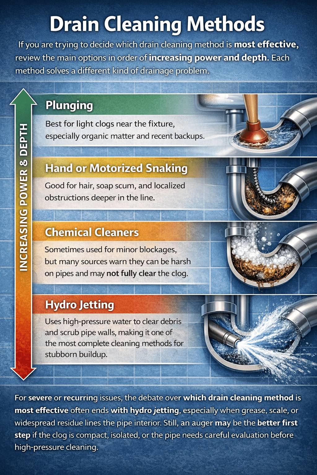 Drain Cleaning Methods